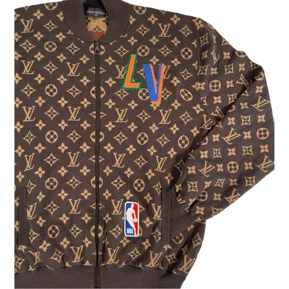 Louis Vuitton Brown Monogram Jacket